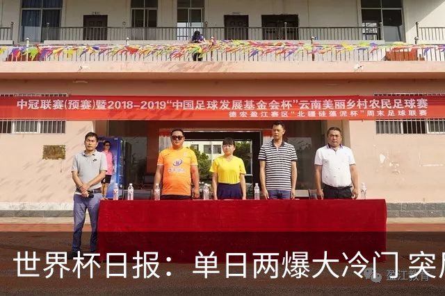世界杯日报：单日两爆大冷门 突尼斯惨败后现换帅疑云